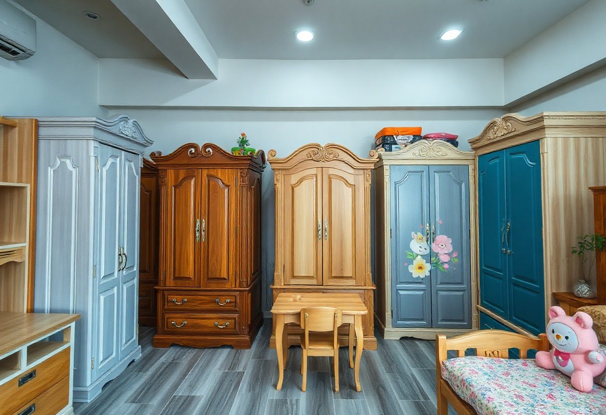 Mua tủ quần áo cho bé ở đâu tại TPHCM?
