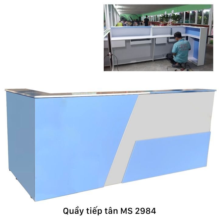 Quầy lễ tân đẹp hiện đại Quầy lễ tân đẹp hiện đại