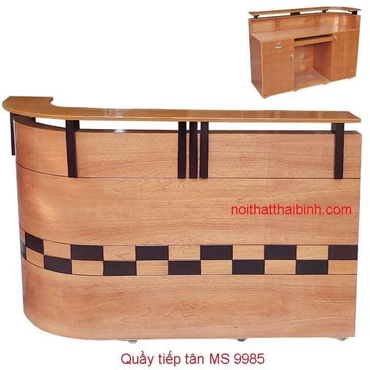 Nơi bán quầy lễ tân đẹp cong góc