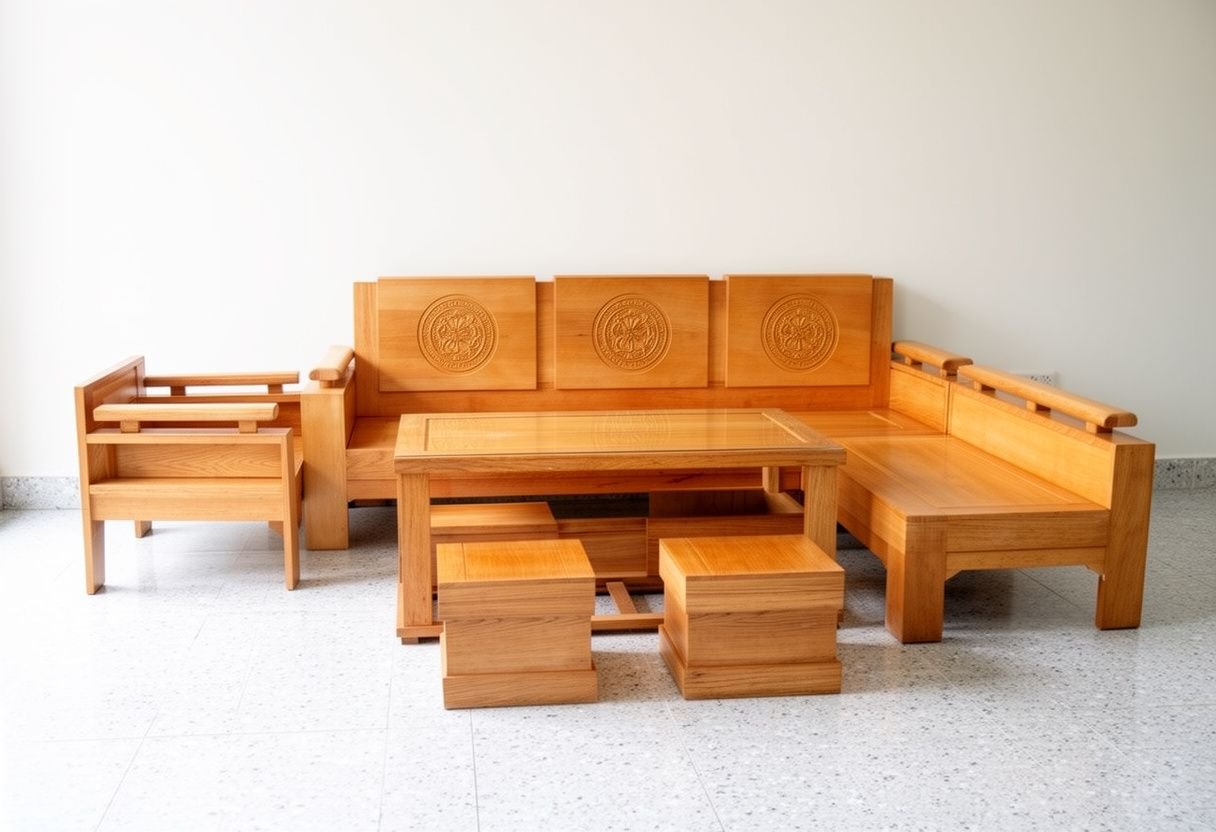 quy tắc bố trí bàn ghế phòng khách chuẩn phong thủy - Cách sắp xếp bàn ghế phòng khách để thu hút tài lộc