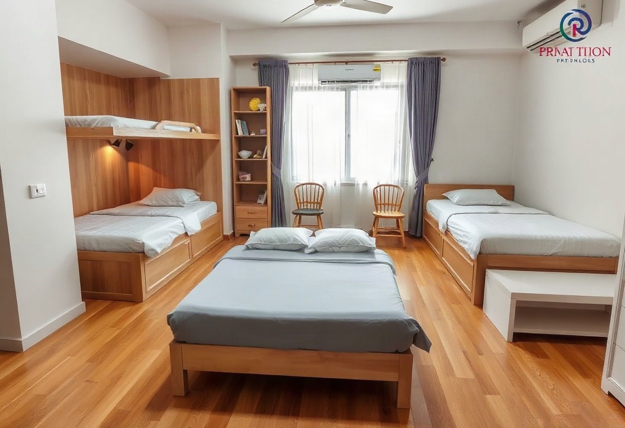 So sánh các loại giường tiết kiệm không gian