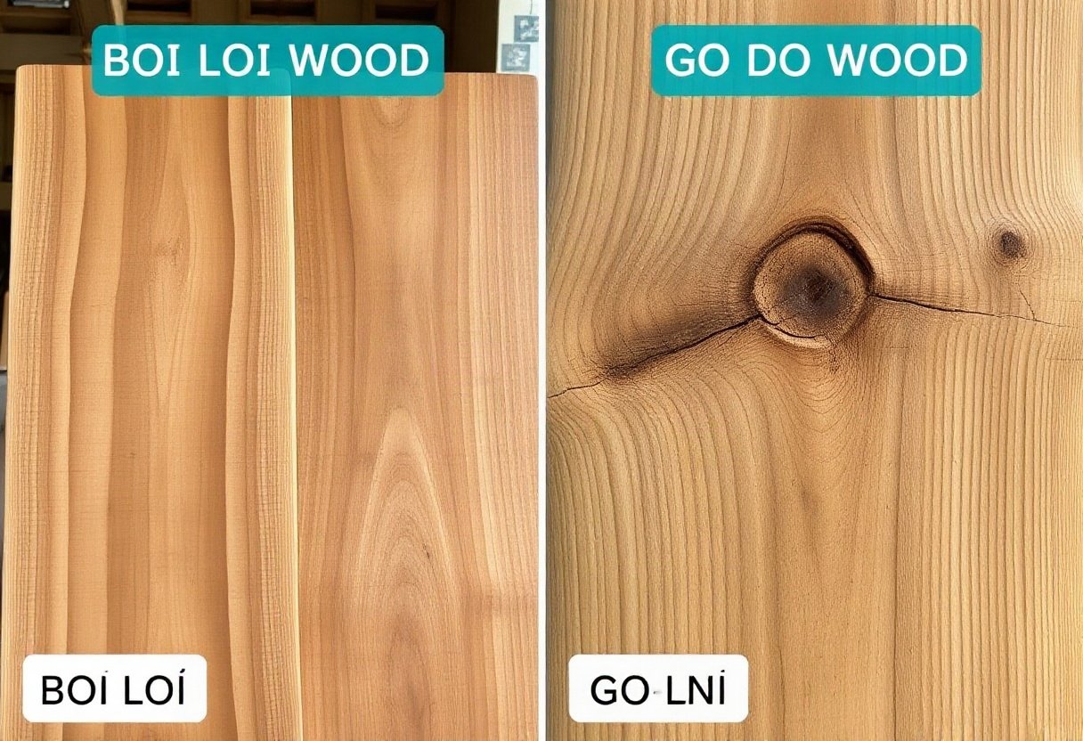 So sánh gỗ bời lời với gỗ gõ đỏ