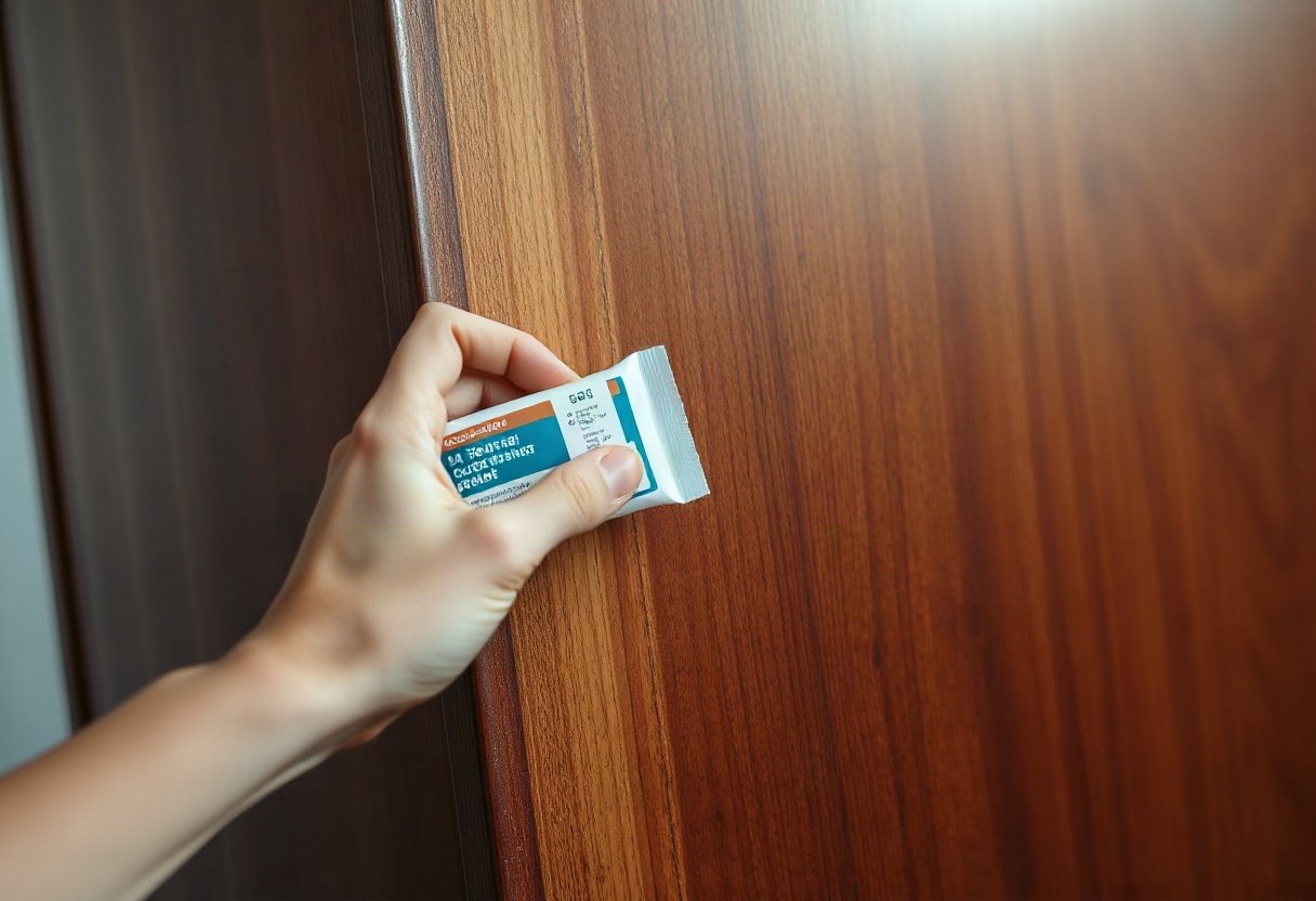 Sửa chữa tủ quần áo bị trầy xước