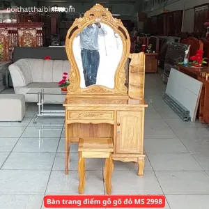 Bàn Trang Điểm Gỗ Tự Nhiên Hiện Đại