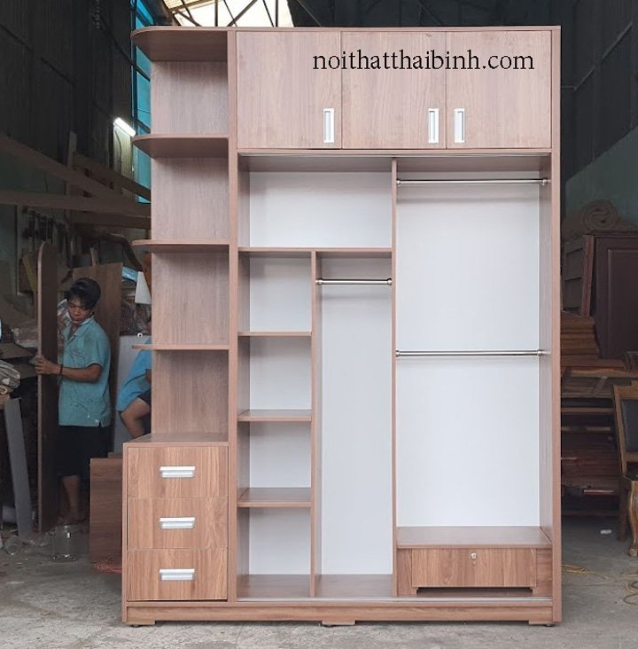 Tủ áo cao áp trần đẹp hiện đại Tủ áo cao áp trần đẹp hiện đại