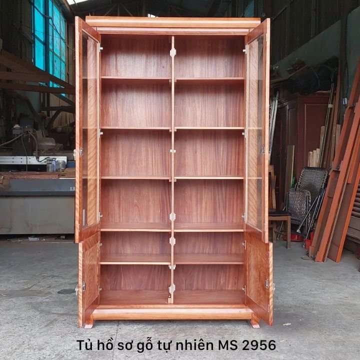 Tủ hồ sơ gỗ tự nhiên