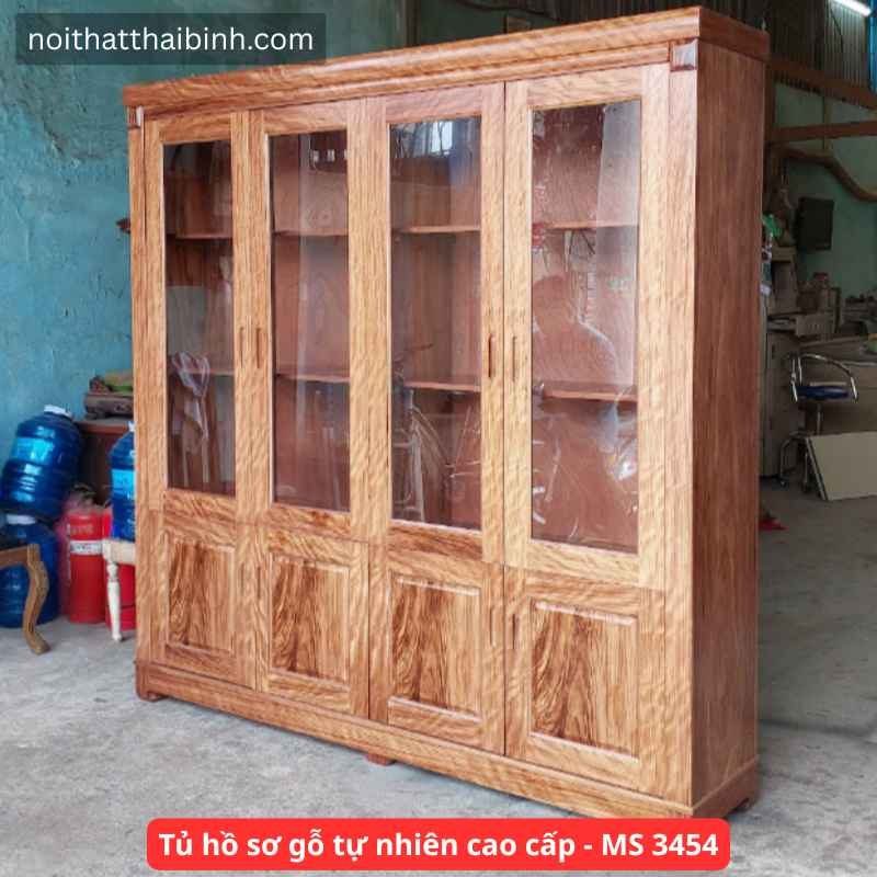 Tủ hồ sơ gỗ tự nhiên cao cấp