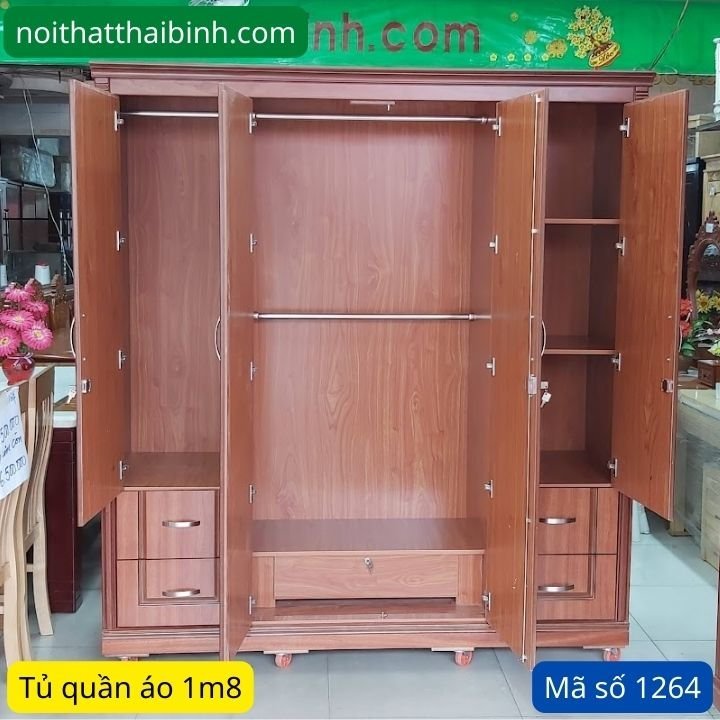 Tủ quần áo 1m8 2m