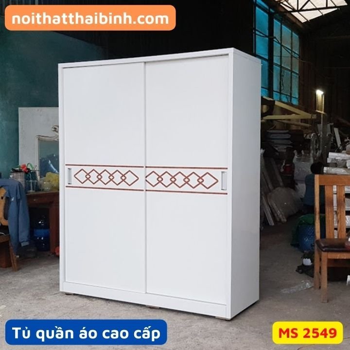 Tủ Quần Áo Cánh Lùa Cao Cấp MDF Lõi Xanh Chống Ẩm Bền Đẹp