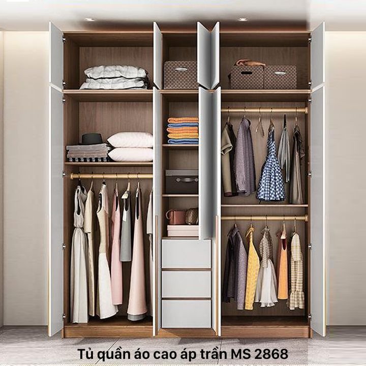 Tủ quần áo sát trần Tủ quần áo sát trần