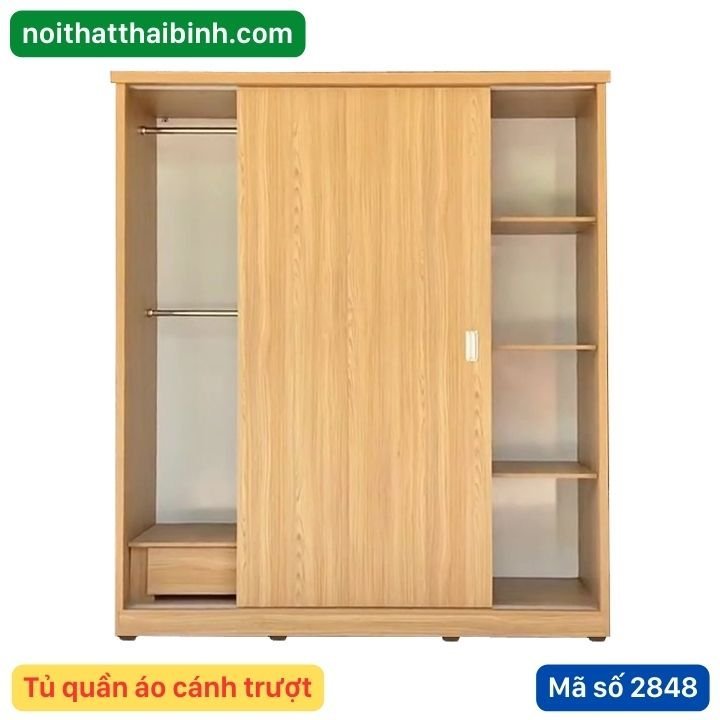 Tủ quần áo cửa lùa 2m Tủ quần áo cửa lùa 2m