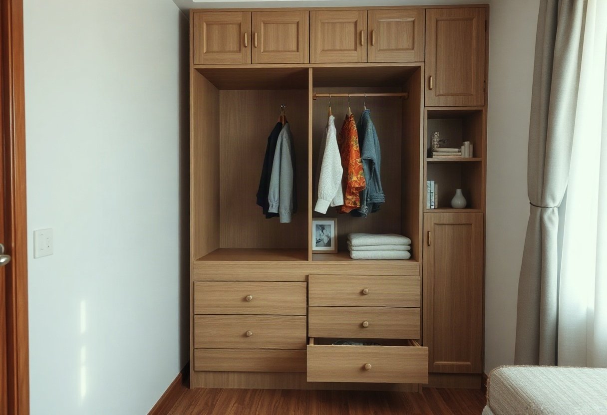Tủ quần áo đa chức năng