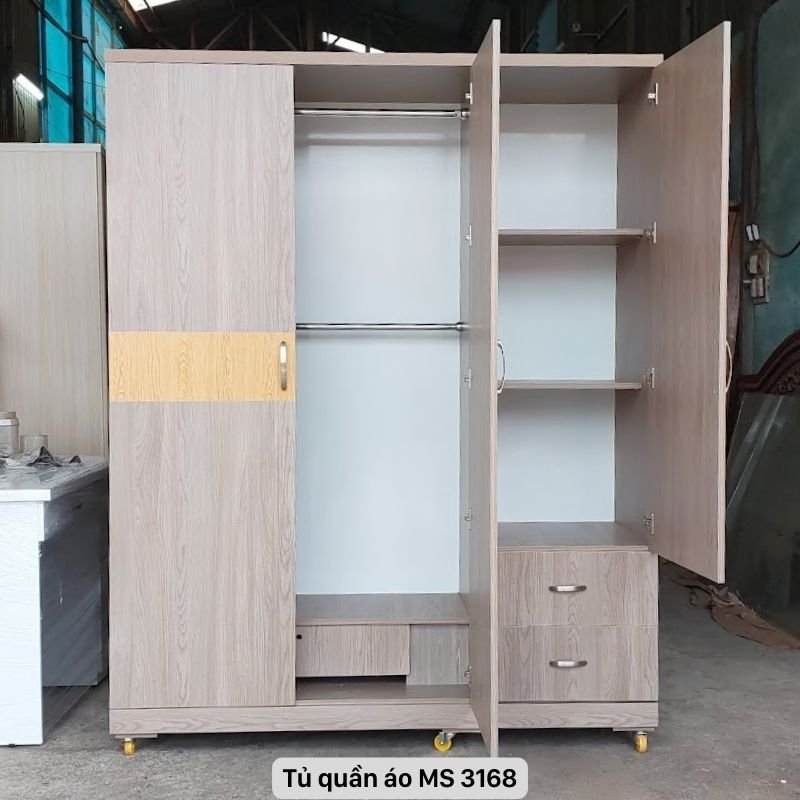 Tủ áo gỗ công nghiệp chống trầy