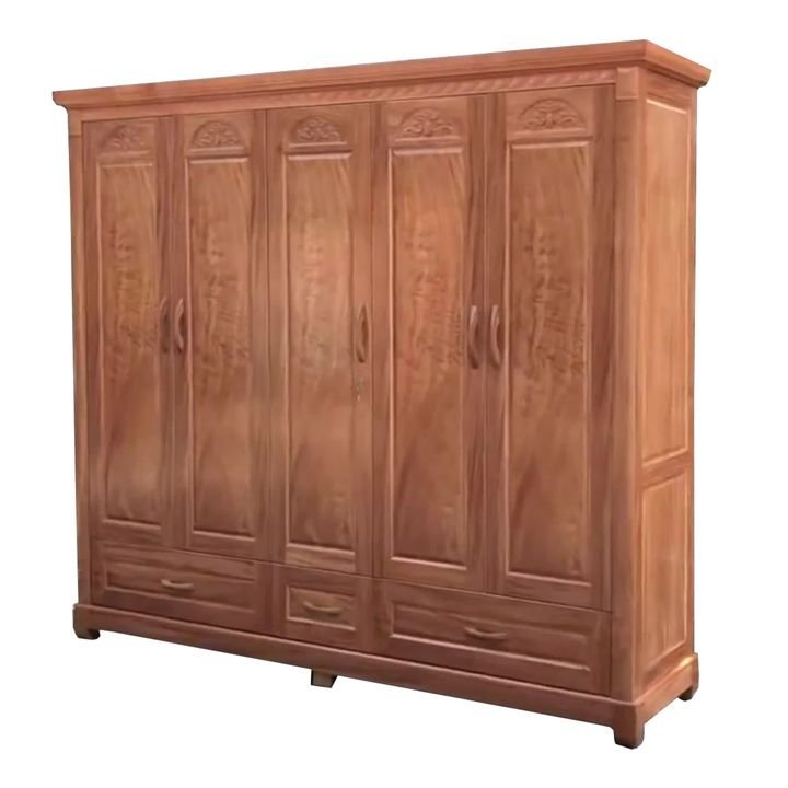 Tủ Áo Gỗ Đinh Hương 5 Cánh Tủ Áo Gỗ Đinh Hương 5 Cánh