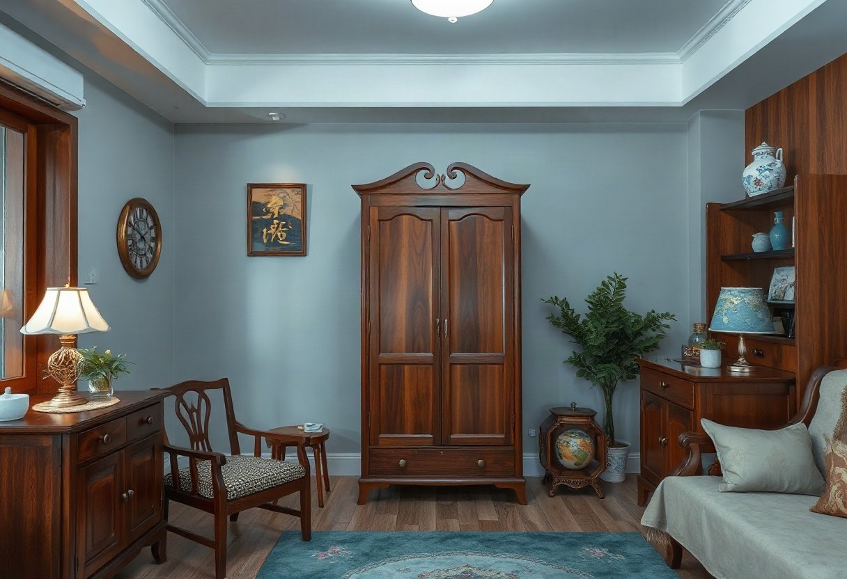 Tủ quần áo ở hướng Đông Nam cho sự thịnh vượng