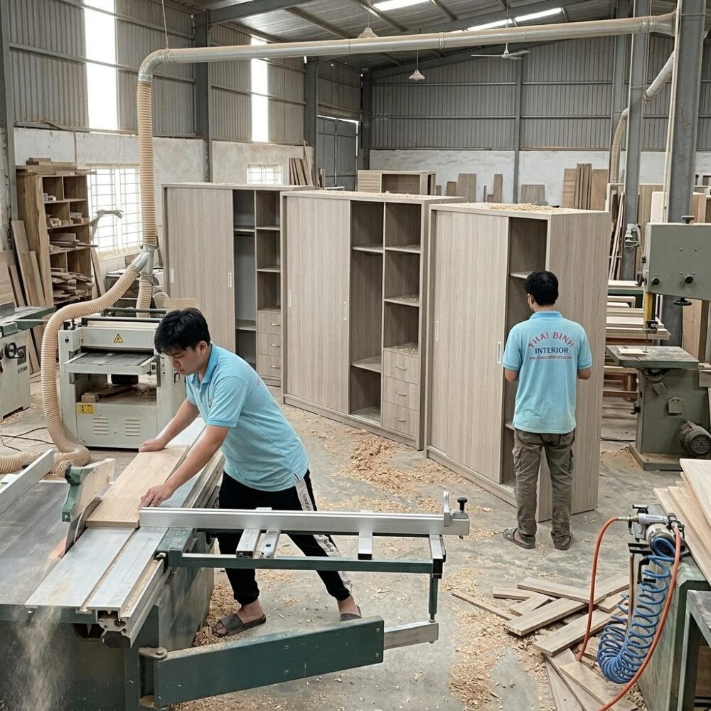 Tủ quần áo cửa lùa hiện đại MS 3445 Tủ quần áo cửa lùa hiện đại MS 3444 - bề mặt hoàn thiện