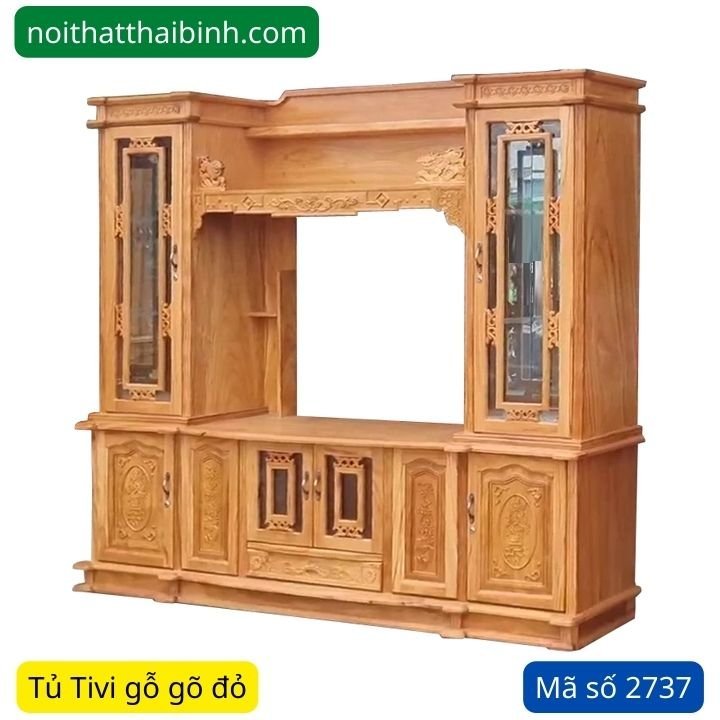 Nơi bán kệ tivi gỗ gõ đỏ