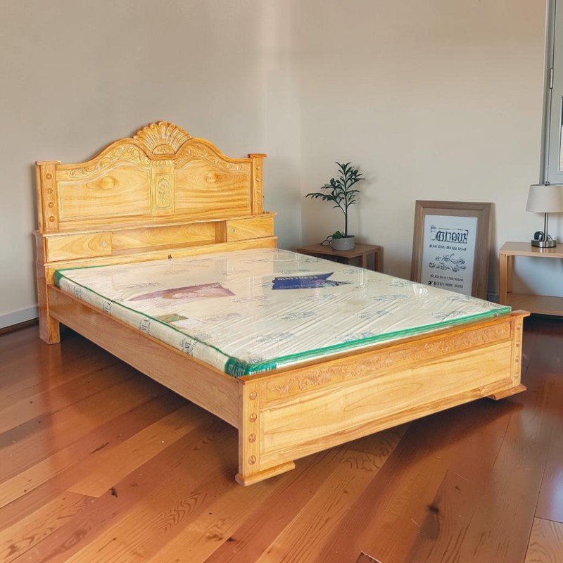 4 cách chọn kích thước giường gỗ tự nhiên phù hợp không gian