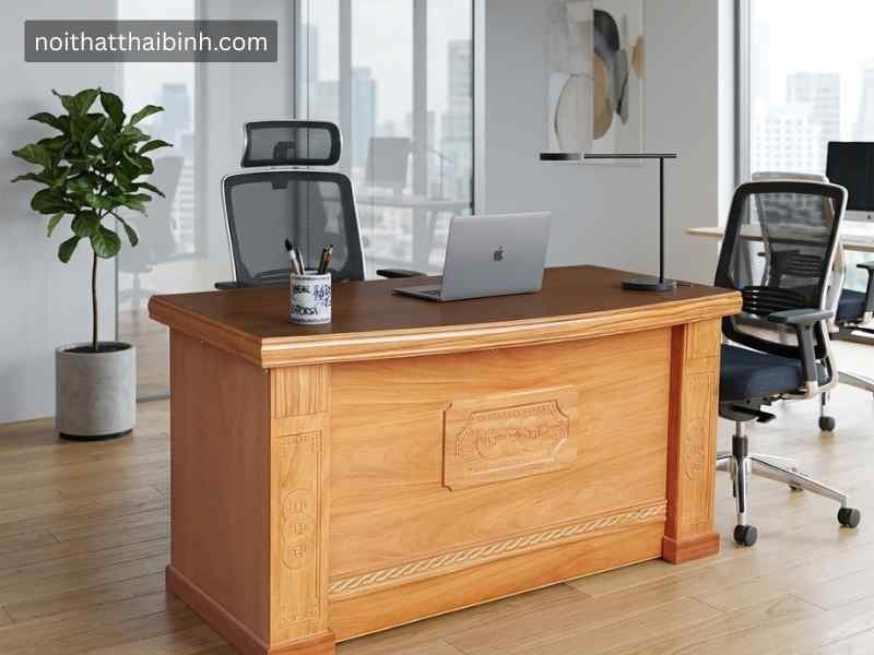 Bàn làm việc gỗ 1m2