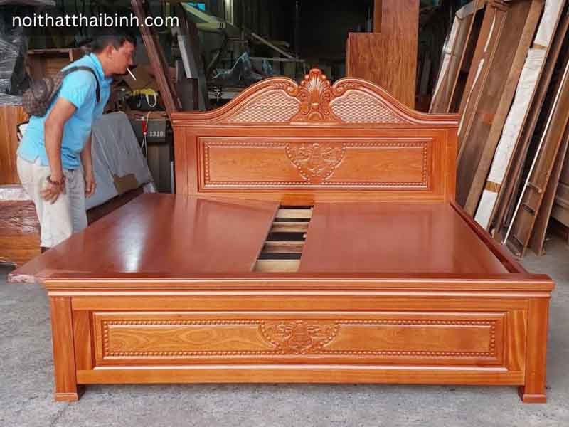 Giường ngủ gỗ