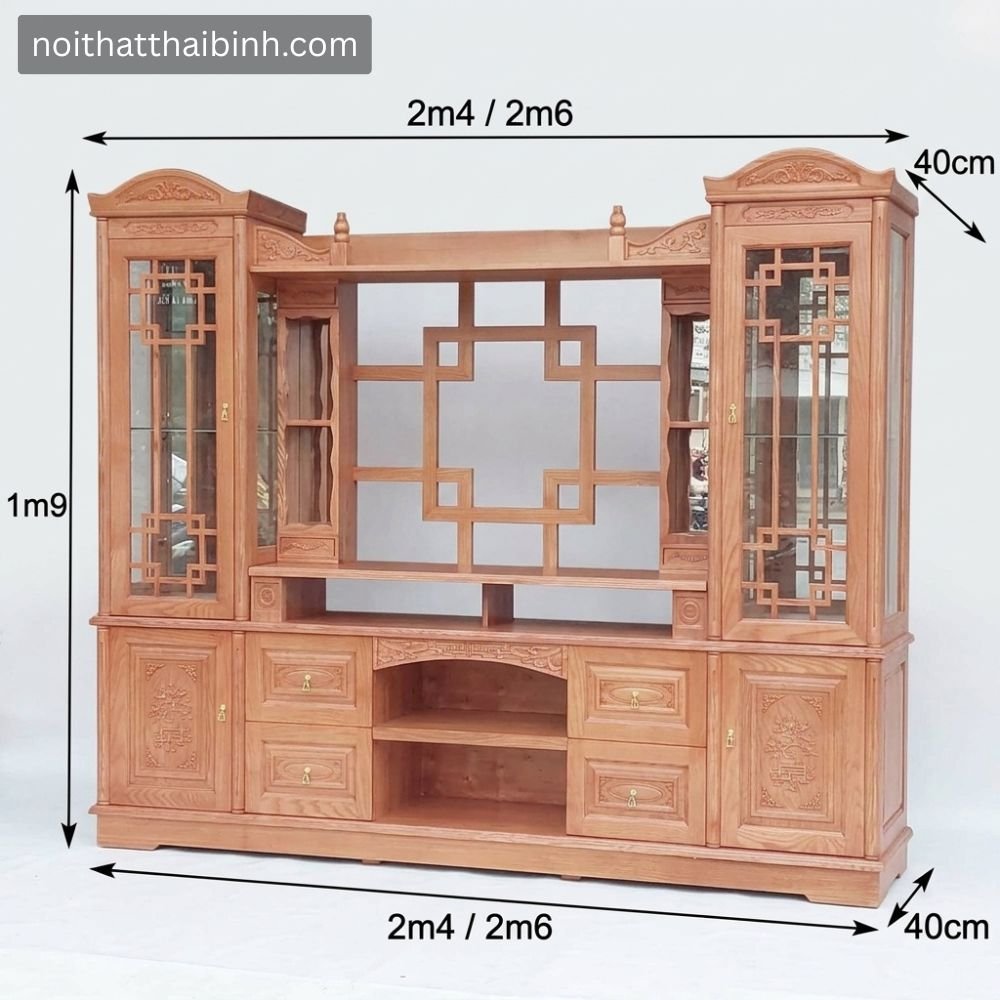 Kệ tivi kết hợp tủ rượu
