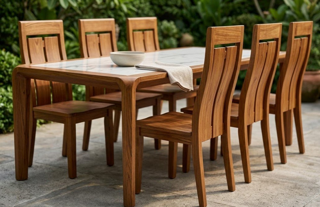 Lý do nên chọn bàn ăn gỗ óc chó cho không gian hiện đại