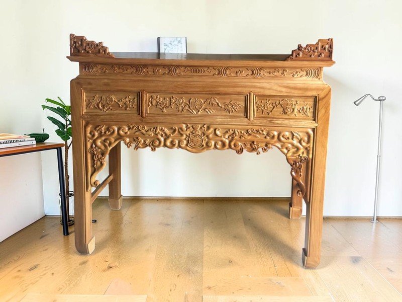 Tủ thờ gỗ tự nhiên đẹp