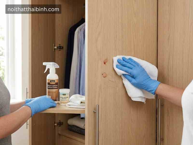 Xử lý vết bẩn, vết ố đúng theo loại bề mặt