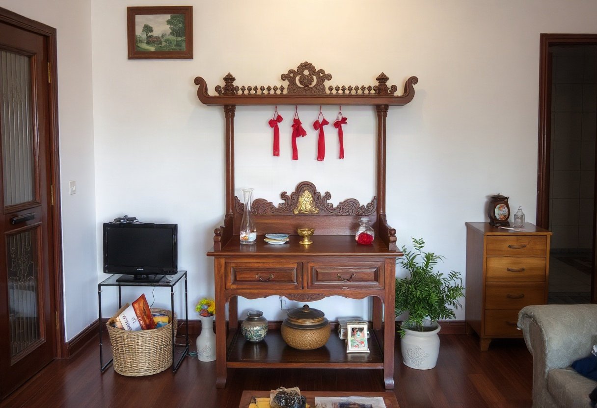 Vị trí đặt bàn thờ hợp lý