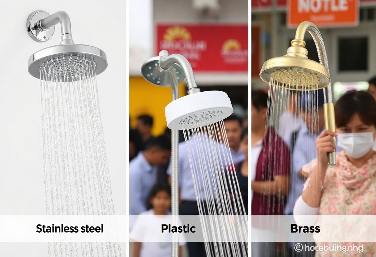 Vòi hoa sen có bền không?