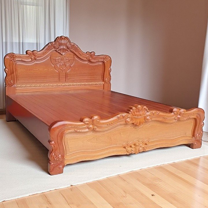 Giường gỗ tự nhiên 1m8